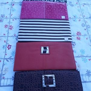 Lot Of 6 MICHE Classic Purse Bag Covers Red, Pink